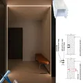 10x10 Flexible Profile LED Neon Tube Silicone LED Cover for Indoor Lighting Linear LED Profile Neon Silicone Tube LED Neon Tube. 
