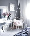 Sonyabecca Hammock Chair Macrame Swing 265 Pound Capacity Handmade Knitted Hanging Swing Chair for Indoor/Outdoor Home Patio Deck Yard Garden Reading Leisure Lounging (Not Included Cushion or Pillow). 