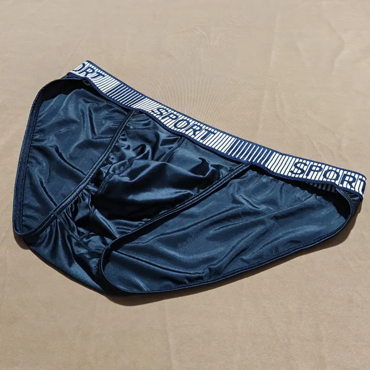 Men%20High%20Fork%20Briefs%20Mid%20Waist%20Elastic%20Breathable%20U%20Convex%20Underpants%20Ice%20Silk%20Men's%20Underwear%20Close%20Fitting%20Silky%20Shorts%20-%20Image%203
