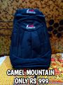 "Camel Mountain Bags: Original Design for Boys and Girls, Men's School and Travel Backpacks - Durable, Stylish, and Perfect for College, University, and Everyday Use". 