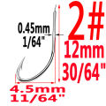 100pcs/box Iseama Circle Carp Fishing Hook Size 1# To14# Japan Fishhook hooks Fishhook Single Jig Hook Tool Pech.