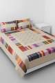 Embroidered Patch Work King Size BedSheet - High Quality - Cotton Double Bedsheet Embroided.... 