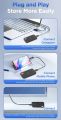Original E61 Portable SSD USB 3.1 High-Speed External Hard Drive Flash Memory Disk for Laptop Desktop Phone.