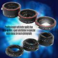 Auto Focusing Macro Extension Lens Adapter Tube Rings Set for EF Mount Camera Lens Ring Macro Adapter Lens Close Up Lens Ring. 