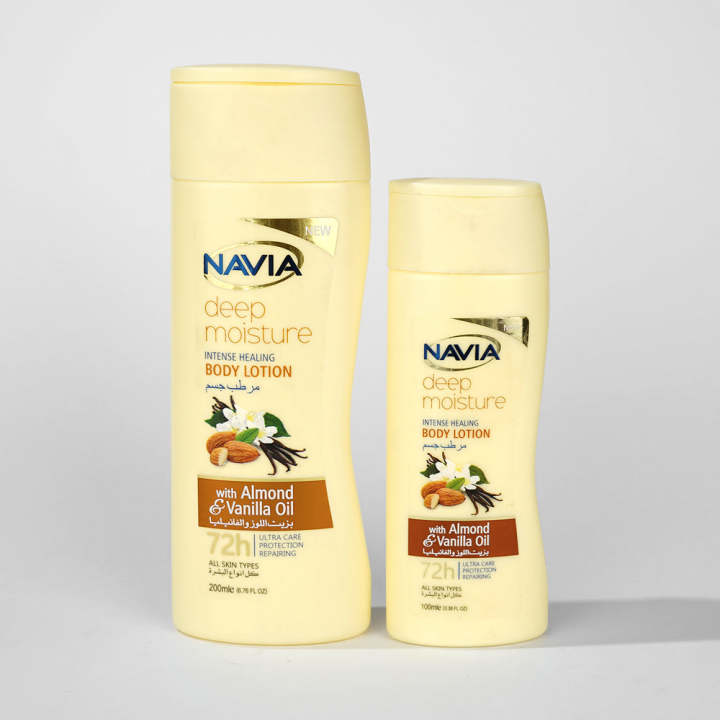 NAVIA LOTION WITH ALMOND AND VANILLA OIL