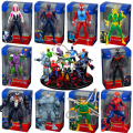 4 inches Original ZD Action Figure Toy Iron Man Scarlet Spider Miles Morales Spider-Man Venom Gwen Anime Movable Doll Model .