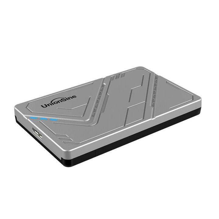 UnionSine USB 3.0 MicroB 2.5inch External Storage HDD Case SATA 6Gbps HDD SSD Hard Drive Enclosure Support UASP for PC Laptop