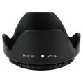 49mm 52mm 55mm 58mm 62mm 67mm 72mm 77mm Screwed Flower Petal LENS HOOD for    camera lens. 