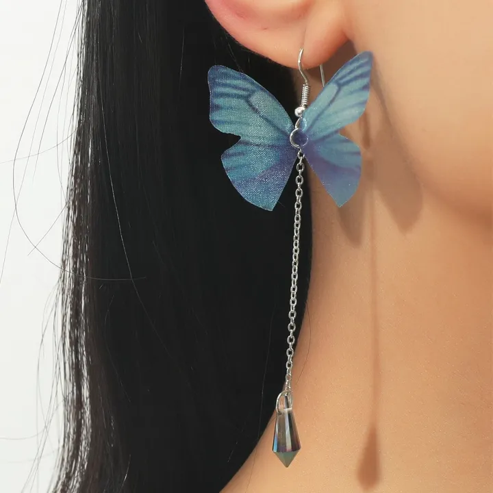 2%20Simple%20Temperament%20Fresh%20Blue%20Butterfly%20Shape%20Crystal%20Tassel%20Pendant%20Earrings%20Ms.%20Fashion%20Items%20Holiday%20Travel%20Leisure%20Ball%20-%20Image%205