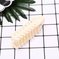 Mini plastic folding hair brush compact pocket size travel comb convenience.