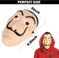 Money Heist Dali Mask - Unisex Halloween Cosplay Costume. 