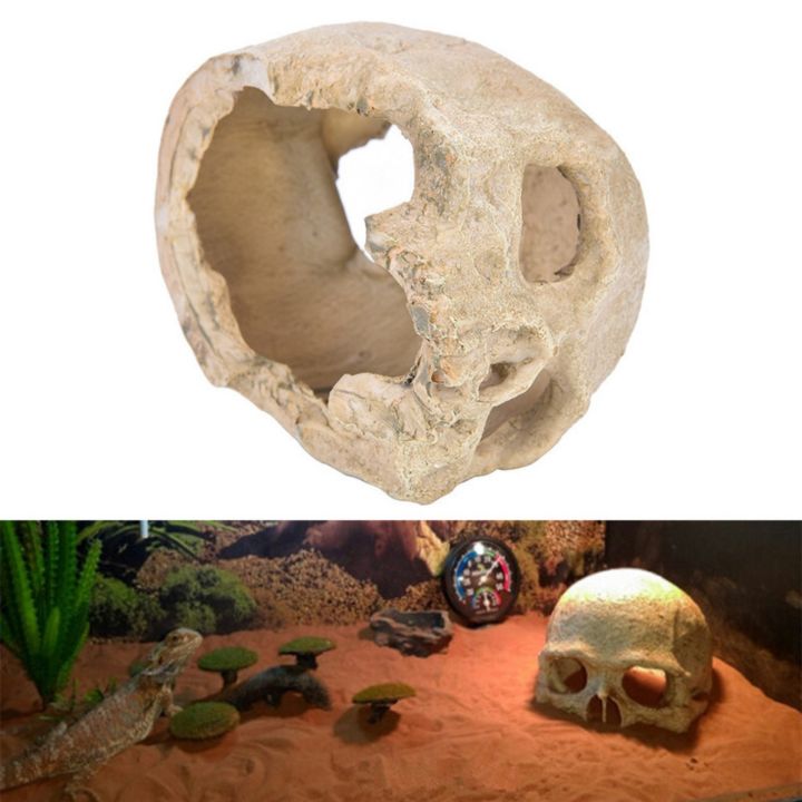 Fish%20Tank%20Aquarium%20Skull%20Decoration%20Breeding%20House%20Simulation%20Resin%20Cranium%20Statue%20Spider%20Scorpion%20Lizard%20Shelter%20Home%20Ornament%20-%20Image%204