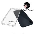 For iPhone 16e 17e Cover iphone 16 17 E Soft Silicone Cover For iphone17e 16e Luxury Shockproof Original Clear Case.