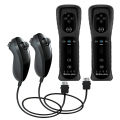 Remote Controller for Wii Motion Plus with Silicone Case Replacement for Nintendo With Nunchuk for Nintendo Wii and Wii U Gifts. 
