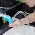 High Elastic Silicone Water Tap Extension Sink Children Washing Device Bathroom Kitchen Faucet Guide Extenders Drop.