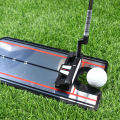 Golf Putting Mirror Training Aid - Alignment Practice Tool with Eye Line Guide, Portable Putter Trainer for Indoor/Outdoor.