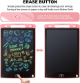 8.5 inch  LCD Writing Tablet for Kids Toys  Single and multi Color Doodle Drawing Tablet Pad, Toys for 3 4 5 6 7 8 Year Old Girls Boys Kids. 