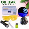 Car Leak Detection Kit For Auto Air Conditioning R134a Refrigerant Fluorescent Gas A/C Leak Test UV Dye Repair Tools. 