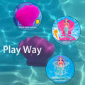 Random 1/2PCS Mermaid Pool Bath Toy with/no Cute Shell Spin Princess Float Swimming Water Children/Adult Game Summer Beach .