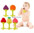 Baby Silicone Tether Toy Fruit Shape 1 pcs (Multicolor). 