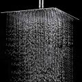 Shower head jet shower Large square 4 inch stainless steel rainfall bathroom overhead shower heavy duty premium quality. 