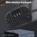 MRSVI I8 2.4G Mini Wireless Keyboard Classic Black Air Mouse Remote Control Touchpad for Android TV Box PC Smart TV. 