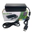 AC Adapter Power Supply With Charging Cable For XBOX 360 Slim Host 100-240V Universal Charger Adaptor. 