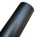 Matte Black Vinyl Wrap Adhesive Film Air Release Decal Sheet Vehicle Motorbike Car Wrapping.