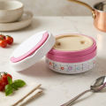 Hot Pot Lunch Box for Kids 500ml Insulated Two Layer Tiffin for School Travel.