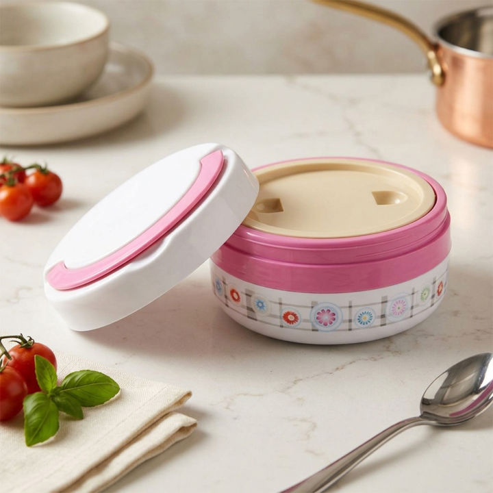 Hot Pot Lunch Box for Kids 500ml Insulated Two Layer Tiffin for School Travel