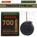 Maxxis welter weight 700x23-32c fv48/60/80 small kiss 700x3 3/50C FV 48 mm. 