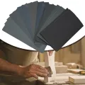 18pcs/Set Sandpaper 400,600,800,1000,1200,1500,2000,2500,3000 Grit  Sandpaper Wet / Dry Sanding Paper Abrasive Polishing Tools. 