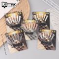 Guitar Strings Nail 6Pcs Metal Acoustic Guitar Bridge Pins Brass Fixed Cone Pins String Nut Nails Replacement For Guitar Parts. 