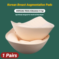 6CM Sponge Padded Bra Thick Push Up Pads Inserts Women Underwear Breast Lift Breathable Pad Lining Insert Enhancers Reusable Cup.