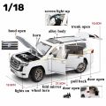 1:18 Toyota Land Cruiser LC300 SUV Alloy Miniature Car Diecast Metal Scale Car Model Sound＆Light. 