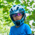 ROCKBROS Child Photochromic Sunglasses Bicycle Eyewear UV400 Kids Bike Goggles Protection Classic Windproof Outdoor Glasses. 