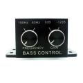 Auto Power Amplifier Practical RCA Output Interface Adjustable Bass Subwoofer Universal Crossover Controller. 