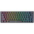Kemove Mechanical Gaming Keyboard TMKB T63 ARGB Wired, Wireless 2.4GHz and Bluetooth Red Switches 60% Mechanical Gaming Keyboard. 