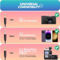 Movo VXR10-PRO External Video Microphone for Camera with Rycote Lyre Shock Mount - Battery-Free ,Compact Shotgun Mic Compatible with DSLR Cameras and iPhone, Android Smartphones. 