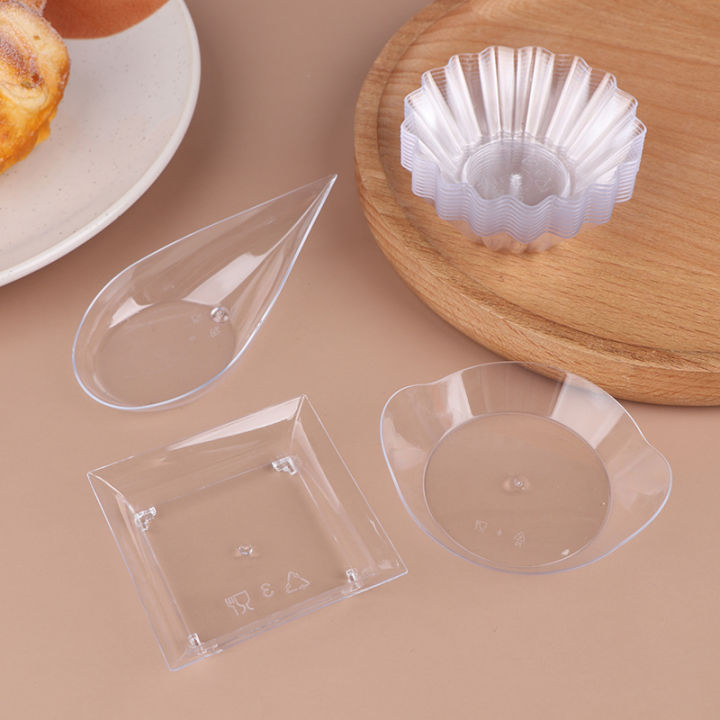 10Pcs%20Transparent%20Mini%20Appetizer%20Plates%20Ice%20Cream%20Cup%20Plastic%20Fruit%20Candy%20Cake%20Jelly%20Yogurt%20Mousse%20Dessert%20Container%20Pastry%20Tool%20-%20Image%205