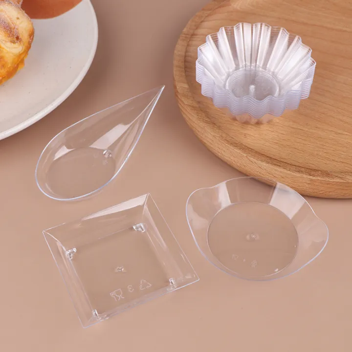 10Pcs%20Transparent%20Mini%20Appetizer%20Plates%20Ice%20Cream%20Cup%20Plastic%20Fruit%20Candy%20Cake%20Jelly%20Yogurt%20Mousse%20Dessert%20Container%20Pastry%20Tool%20-%20Image%205
