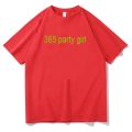 365 Party Girl T-shirt Charlie XCX Brat 360 Album T-shirt Retro Fashion Women's T-shirt Grunge Cult Classic Printed T-shirt. 