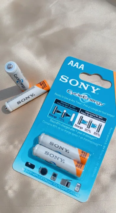 SONY Rechargeable Cells AA + AAA (Clock and Toys Cells) charging cell ...