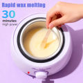 LINMANDA Electric Wax Heater Wax Melting Pot Hot Wax Heater Suitable for Home Use Achieving Salon Quality Hair Removal Results.