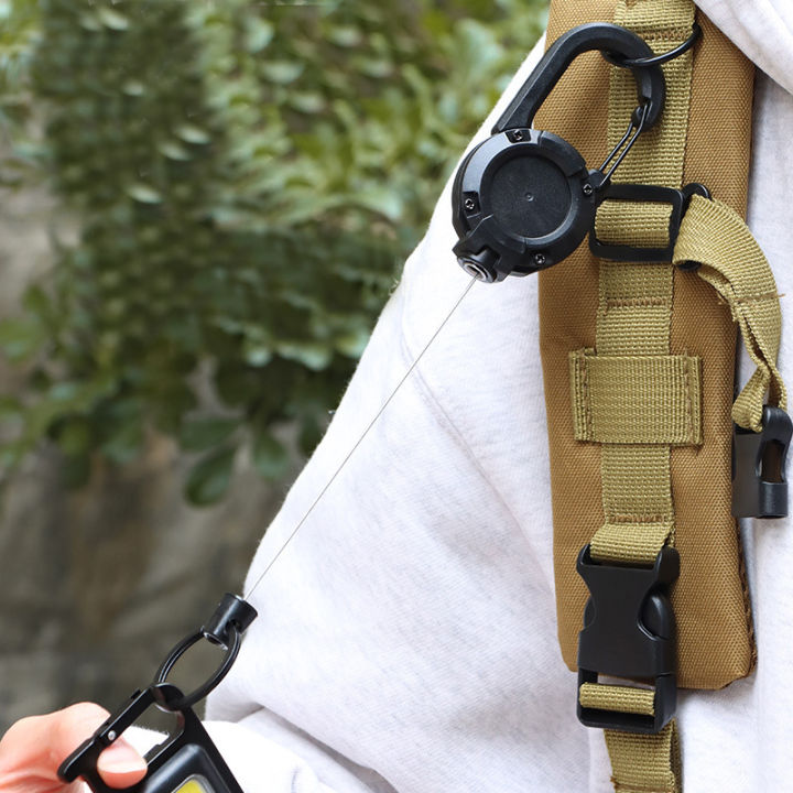 1/2/4Pcs%20Heavy%20Duty%20Retractable%20Badge%20Reel,%20Anti-Theft%20Metal%20Easy%20Pull%20Buckle%20Rope,%20Elastic%20Retractable%20Keychain,%20Sport%20ID%20Badge%20-%20Image%205
