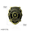 Raccoon Police Department Residents Evil movie badge Enamel Pin brooch jewelry Backpack Decorate.