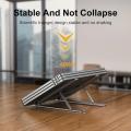 Portable Laptop Stand Aluminum Notebook Support Computer Bracket Macbook Air Pro Holder Accessories Foldable Lap Top Base For Pc. 
