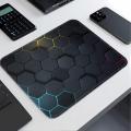 Colored Hexagonal Geometric Pattern Mouse Pad Game Console Pad Keyboard Mouse Pad office Pad Computer Laptop Pad Desk. 