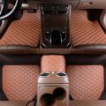 5 pcs Waterproof Leather Car Floor Mats Universal Auto Foot Pad Protector Automobile Interior Carpet Accessories Interior. 