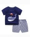 T-shirt And Shoer Pant For Kids Baby Boys And Baby Girls Round Neck Short Sleeves Tee Tops Clothes Set's Dresses Outfit Suit Jannat Store. 